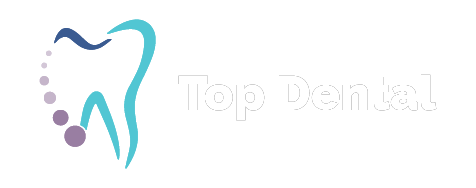 Logo horizontal de Top Dental - Tratamos a los Pacientes como Familia