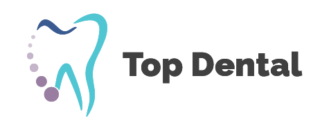 Logo horizontal de Top Dental - Tratamos a los Pacientes como Familia